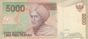 Indonesien 5000 Rupiah 2001 p142a